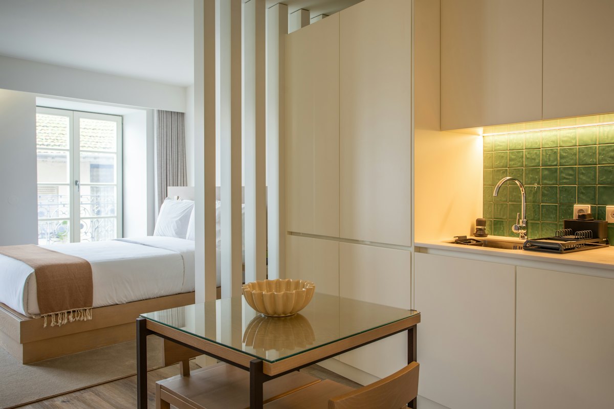 Cho thuê căn hộ 1 ngủ 1 khách riêng biệt 45m² Hồng Tiến, Long Biên